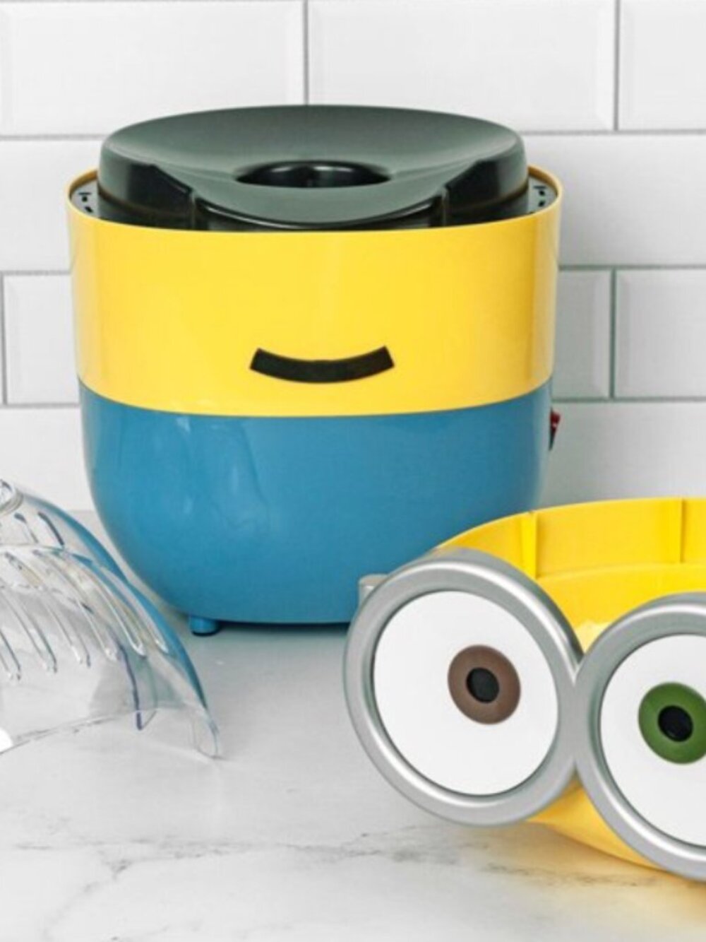 Minion Popcorn Machine sale $40 (original price $59.99)